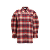 Ganni Multicolor Cotton Pattern Shirt