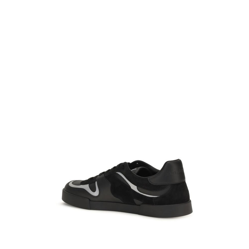 Baskets Dolce &amp; Gabbana Bos Taurus en cuir de veau noir