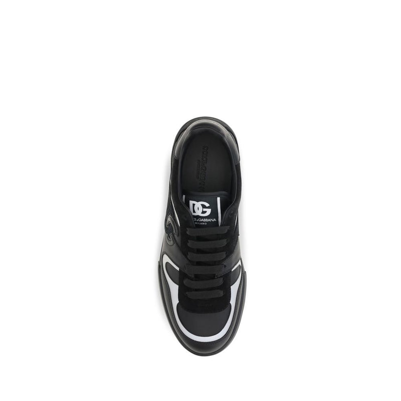 Baskets Dolce &amp; Gabbana Bos Taurus en cuir de veau noir