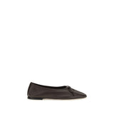 Dear Frances Brown Calf Leather Bos Taurus Ballet Flats