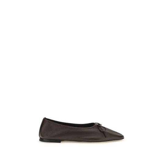 Cher Frances Brown Cuir de veau Bos Taurus Ballerines