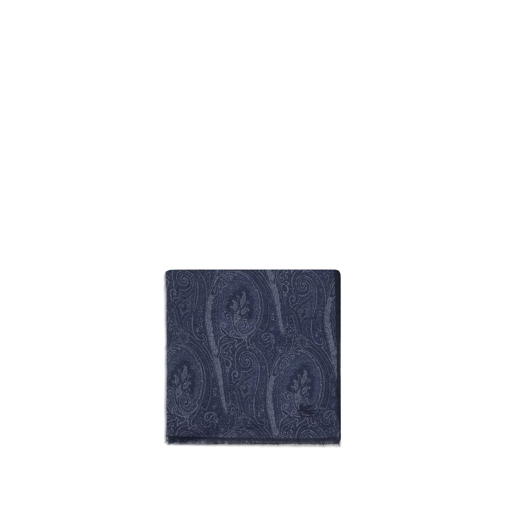 Écharpe Etro bleue en modal