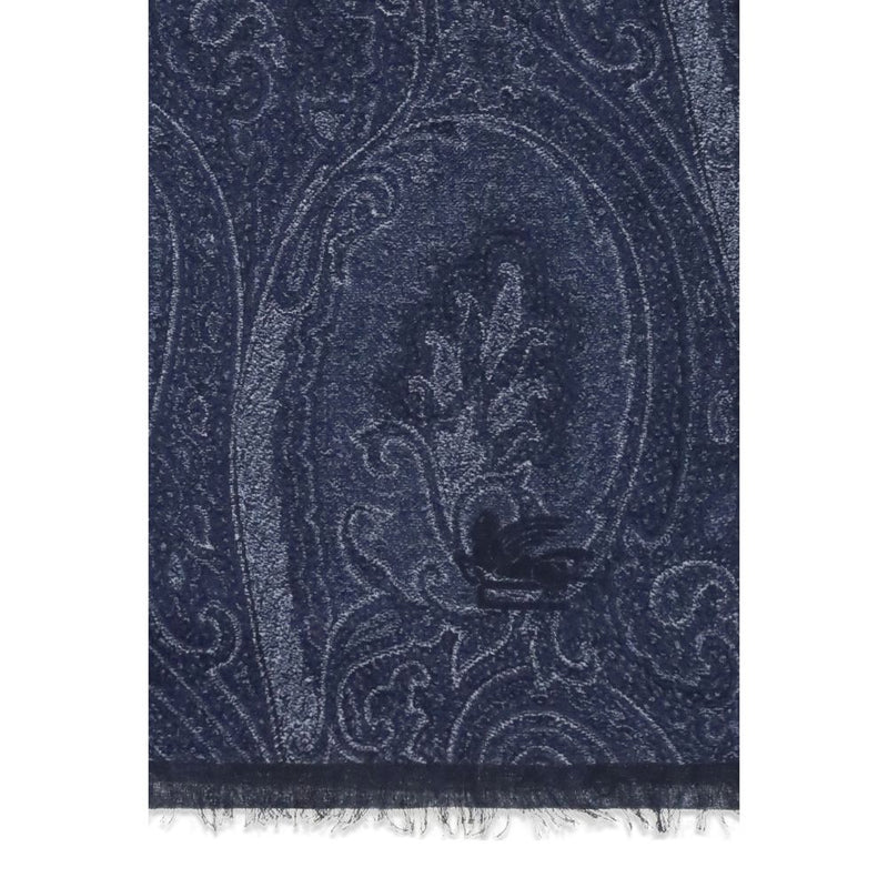 Écharpe Etro bleue en modal