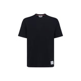 T-shirt en coton bleu Thom Browne