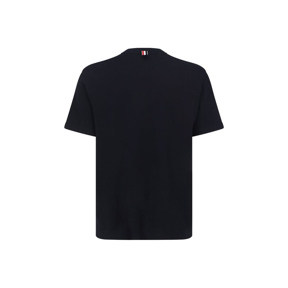 T-shirt en coton bleu Thom Browne