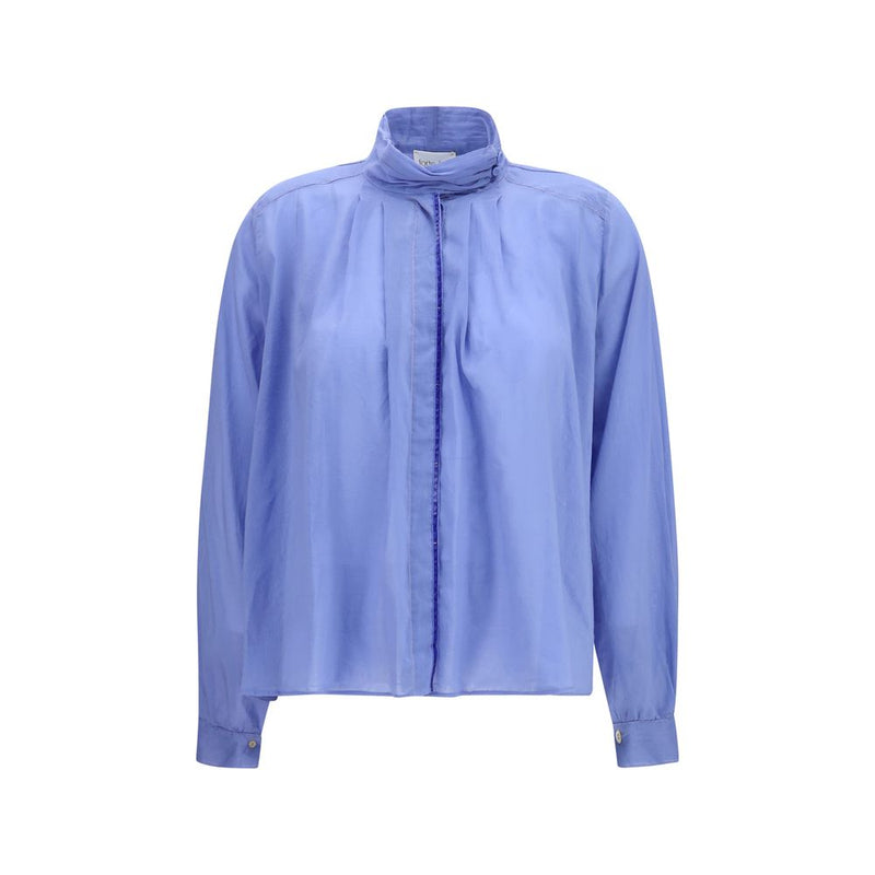 Forte_Forte Blue Cotton Blouse