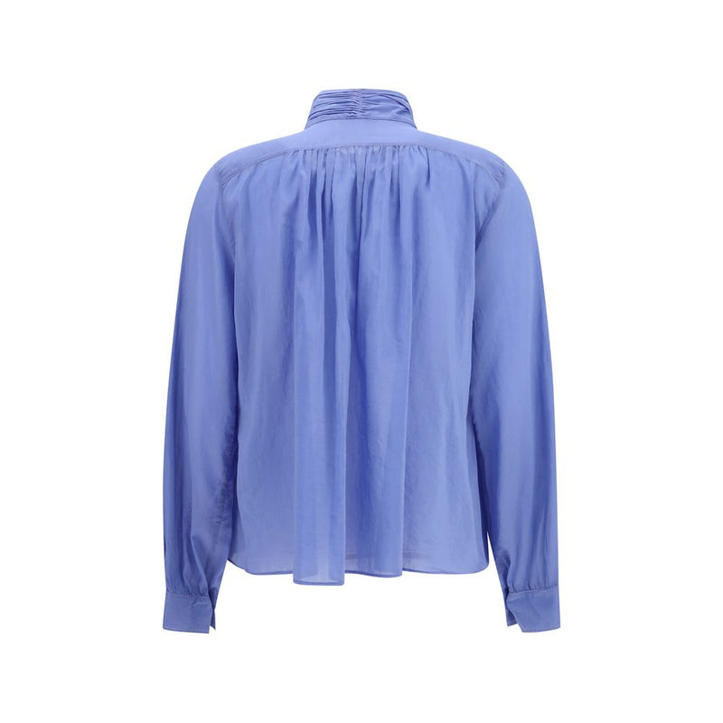 Forte_Forte Blue Cotton Blouse