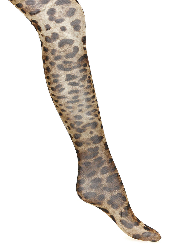 Chaussettes Dolce & Gabbana marron en polyamide