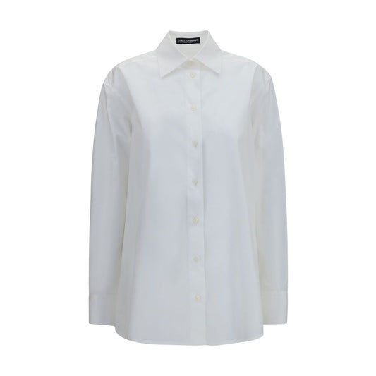 Chemise habillée blanche en coton Dolce &amp; Gabbana