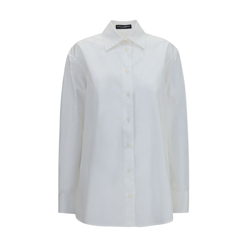 Chemise habillée blanche en coton Dolce &amp; Gabbana