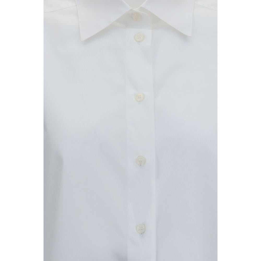 Chemise habillée blanche en coton Dolce &amp; Gabbana