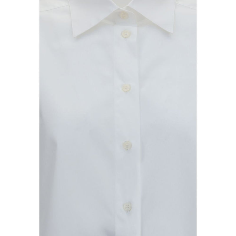 Chemise habillée blanche en coton Dolce &amp; Gabbana