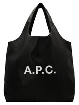 A.P.C. Black Polyethylene Tote Bag