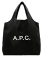 A.P.C. Black Polyethylene Tote Bag