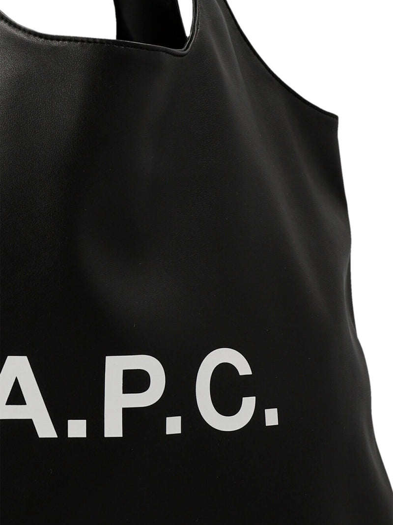 Sac cabas A.P.C. en polyéthylène noir
