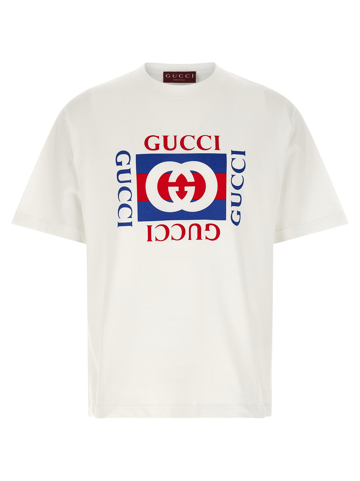 T-shirt Gucci en coton blanc