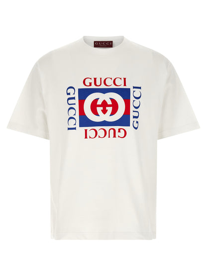 Gucci White Cotton T-Shirt
