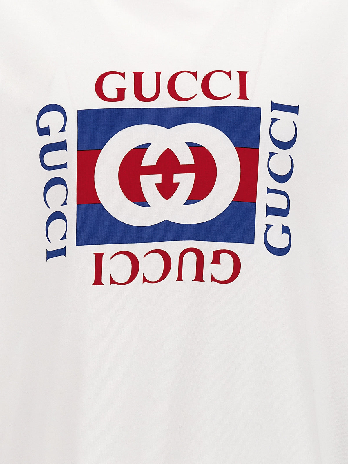 T-shirt Gucci en coton blanc