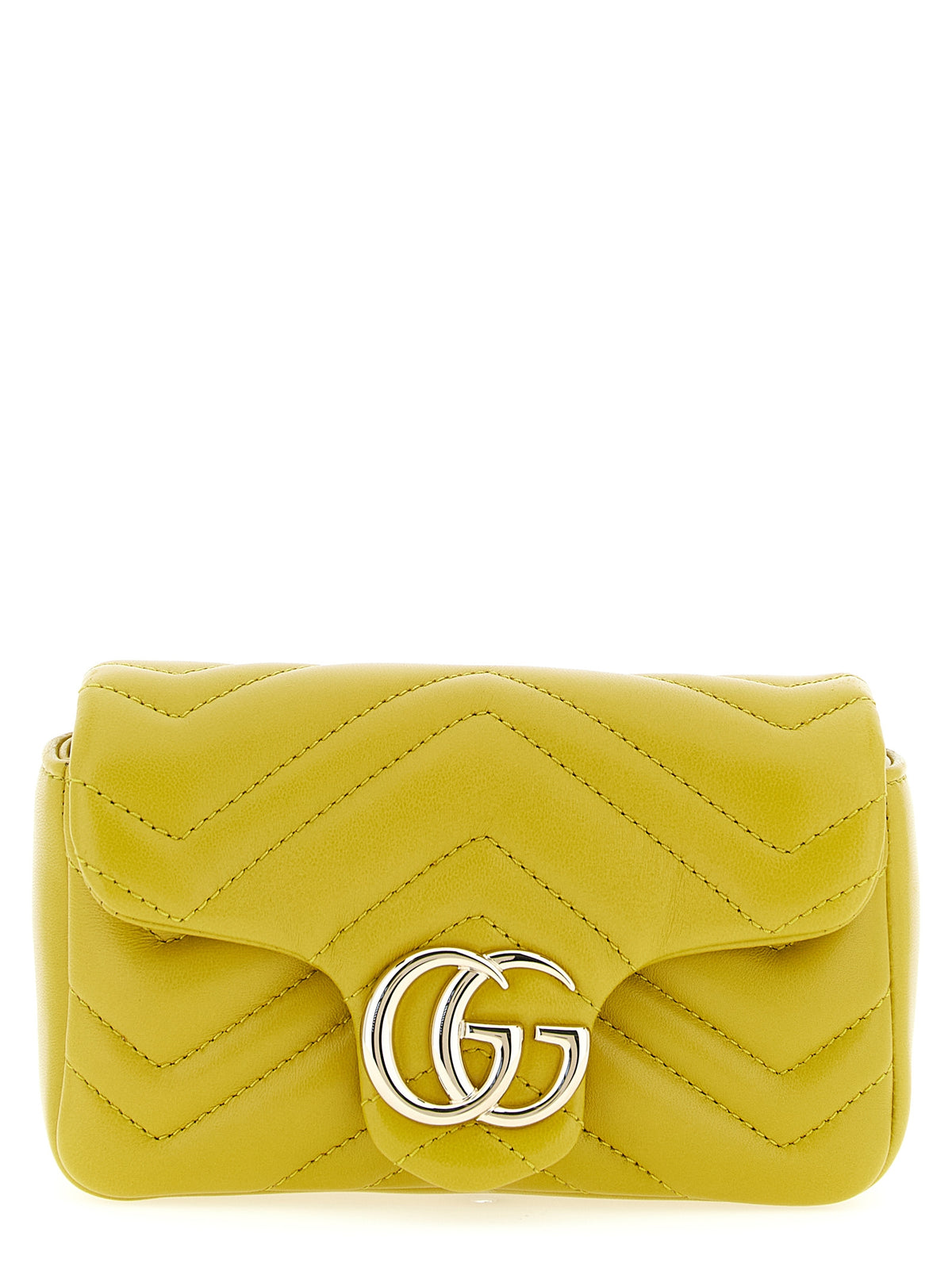 Sac porté épaule Gucci en cuir d'agneau bicolore