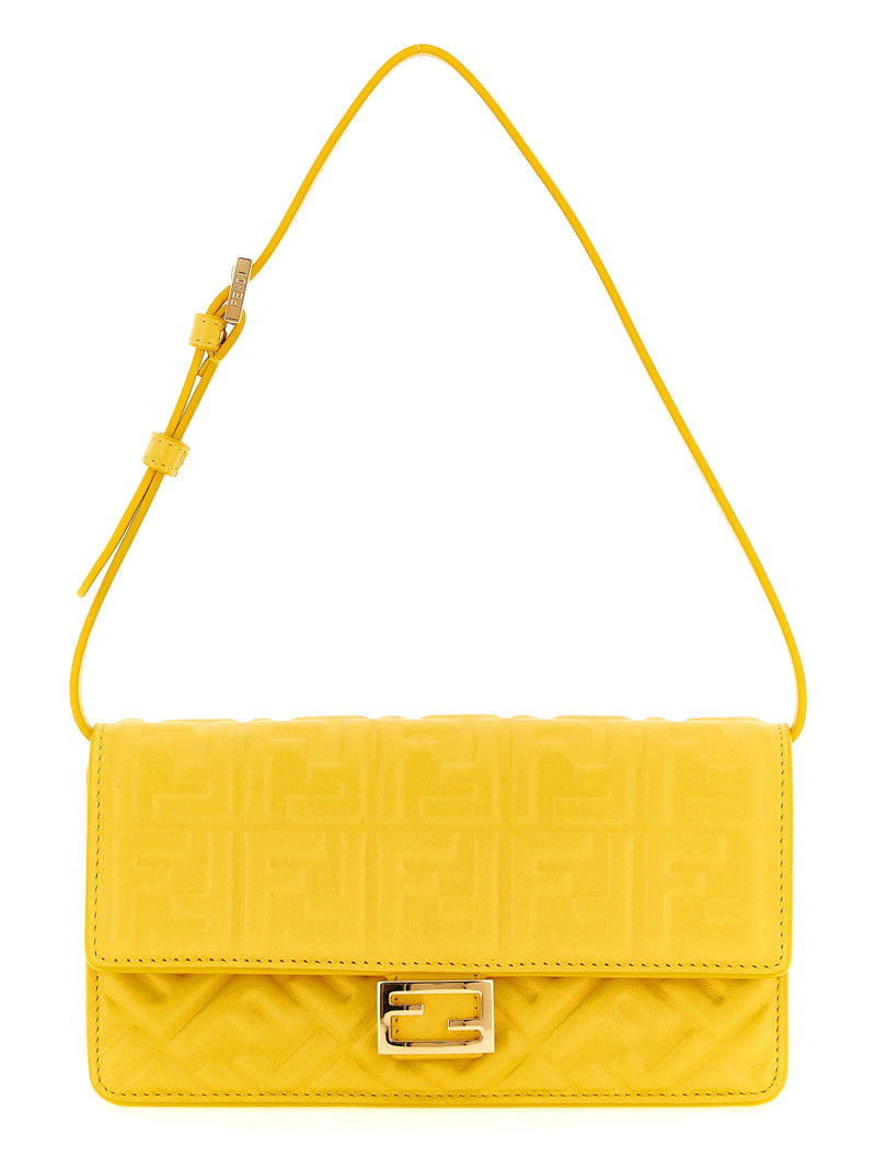 Fendi Bicolor Lamb Leather Cardholder