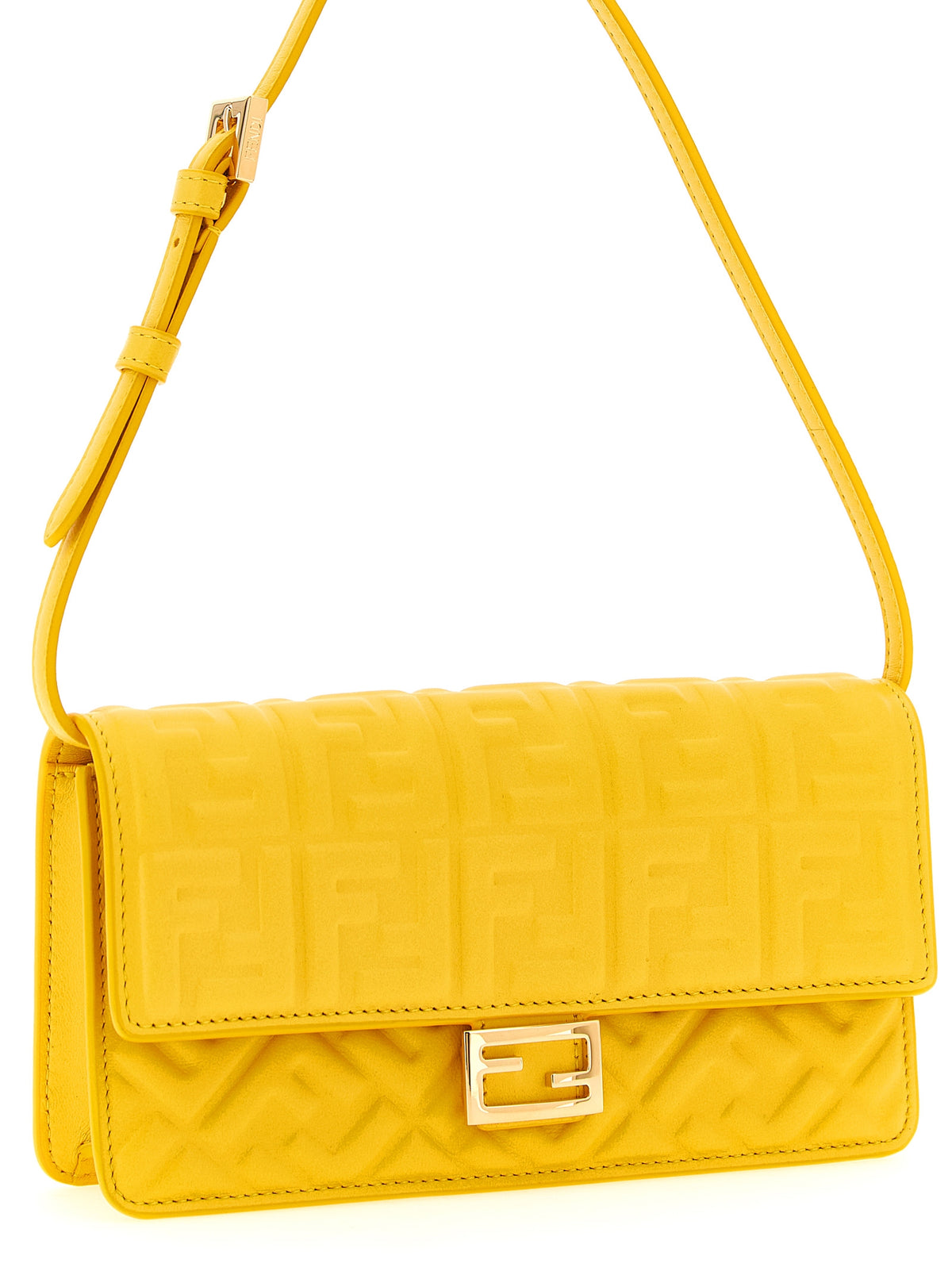Porte-cartes Fendi en cuir d'agneau bicolore