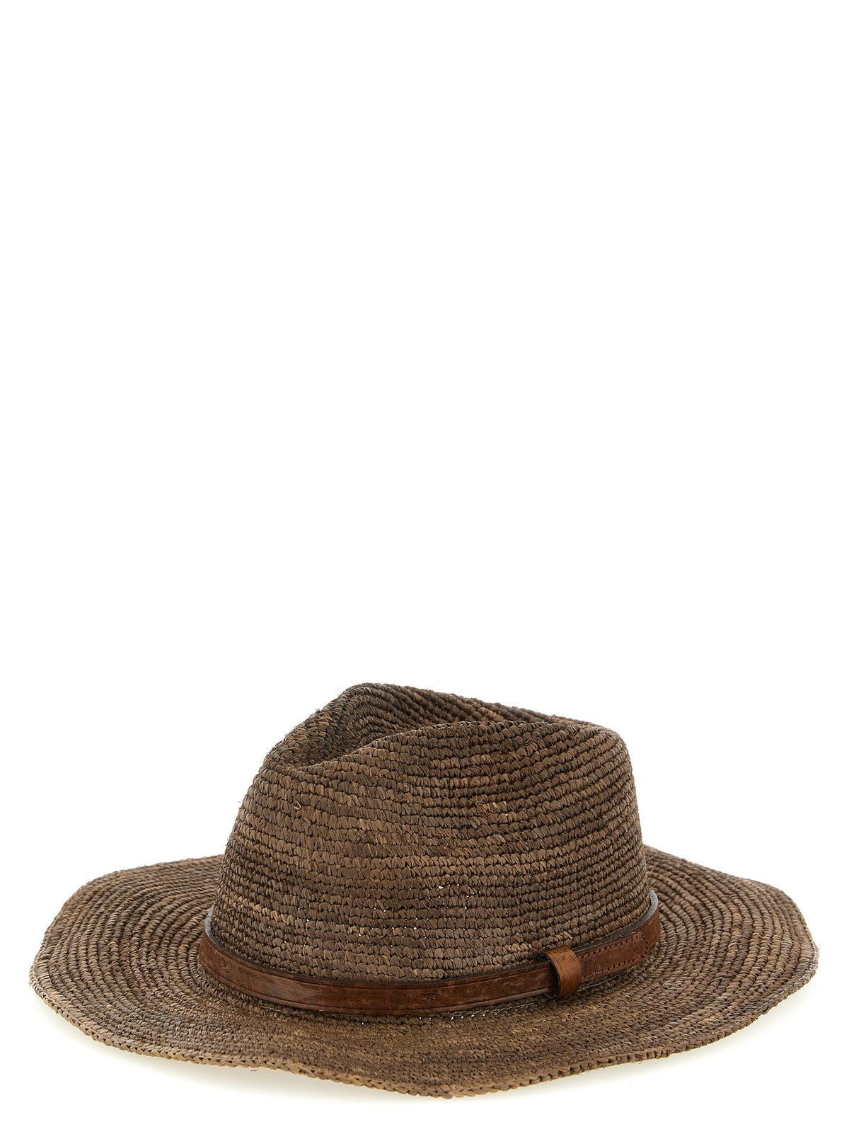 Chapeau de soleil Ibeliv en raphia marron