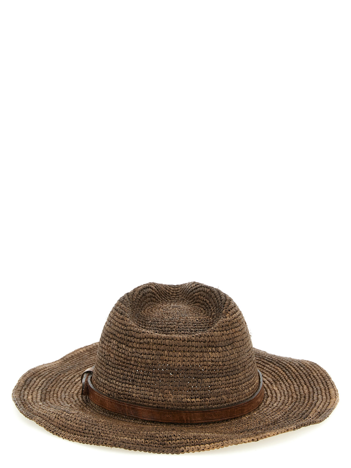 Chapeau de soleil Ibeliv en raphia marron