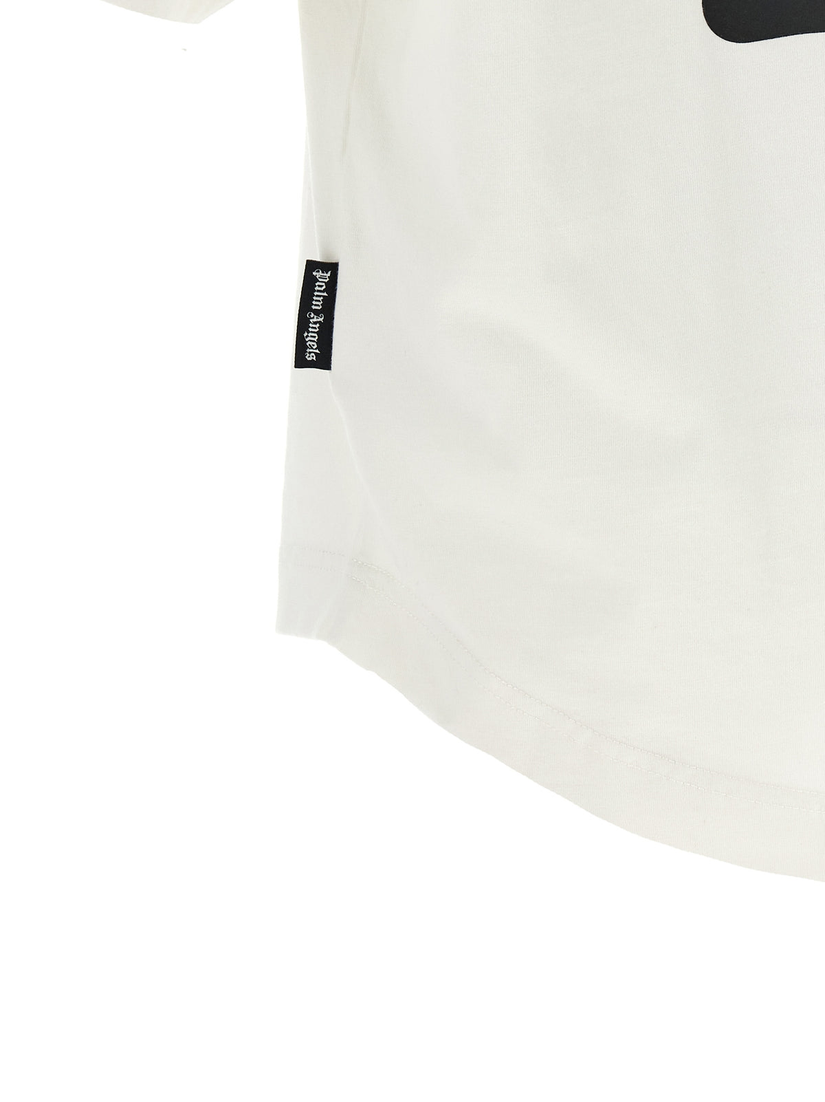 T-shirt en coton blanc Palm Angels
