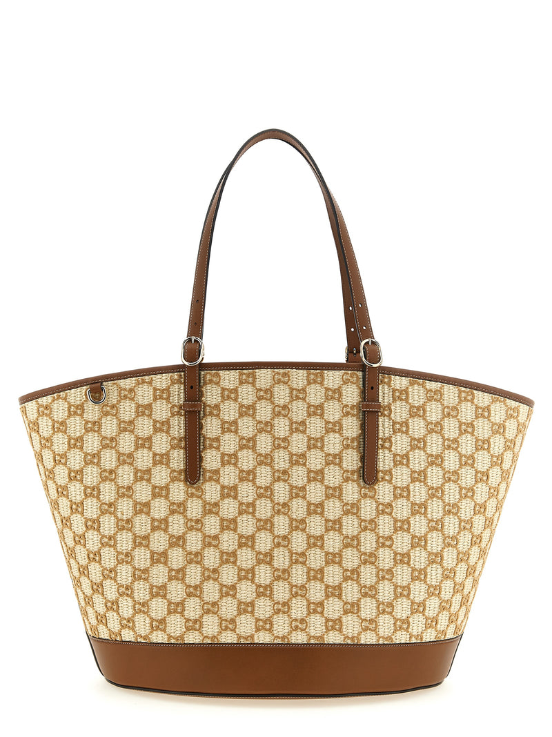 Sac à main Gucci en coton marron