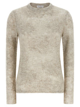 Cardigan Brunello Cucinelli en nylon beige