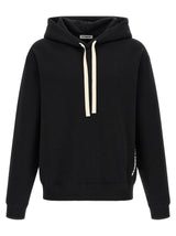 Sweat-shirt en coton noir Jil Sander