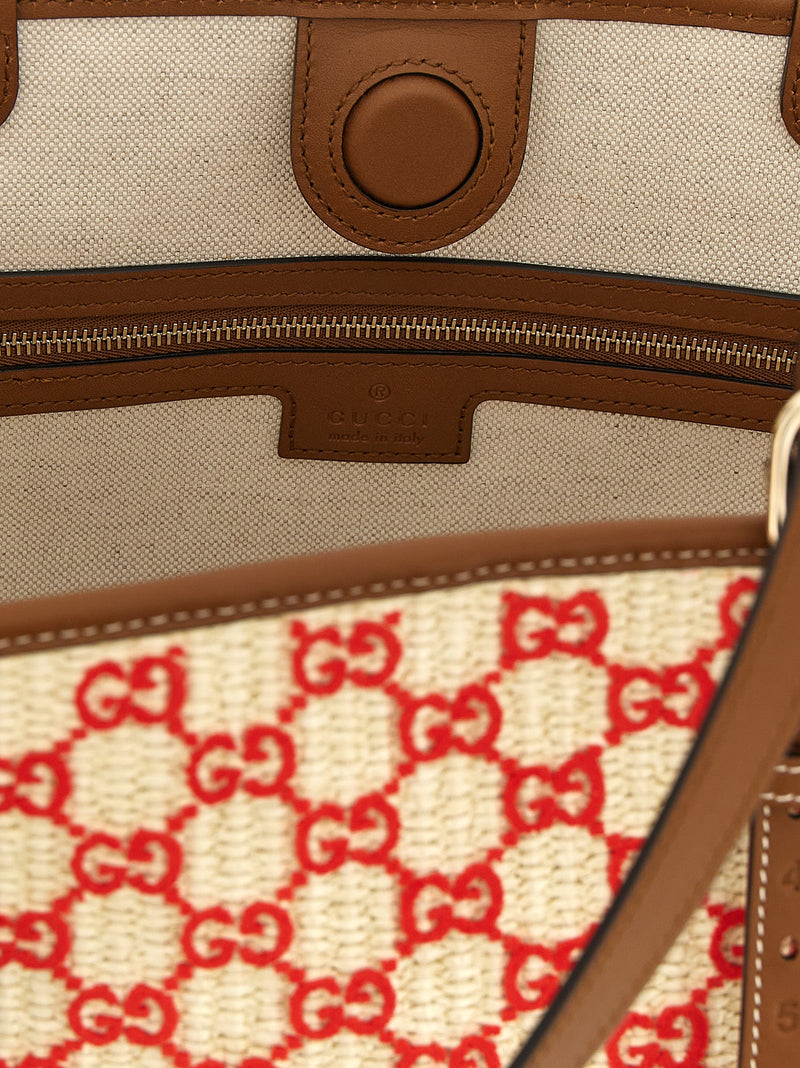 Sac à main Gucci en coton multicolore