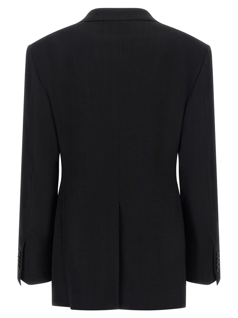 Tagliatore Black Viscose Blazer