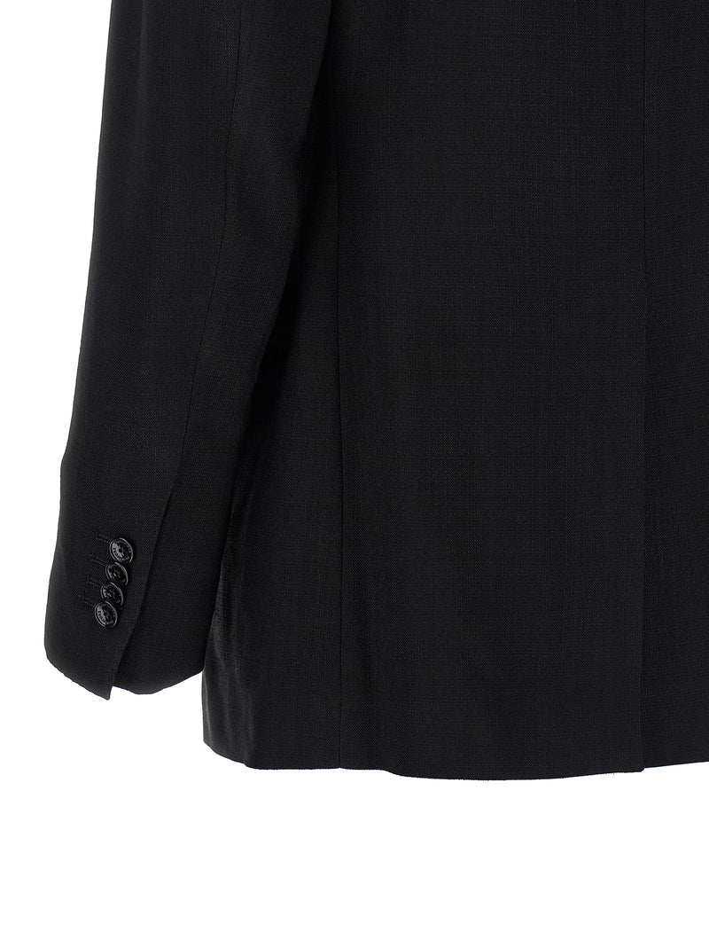 Tagliatore Black Viscose Blazer