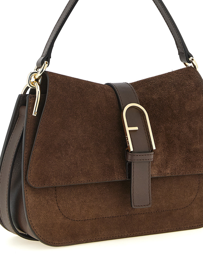 Sac à main Furla en cuir de veau marron