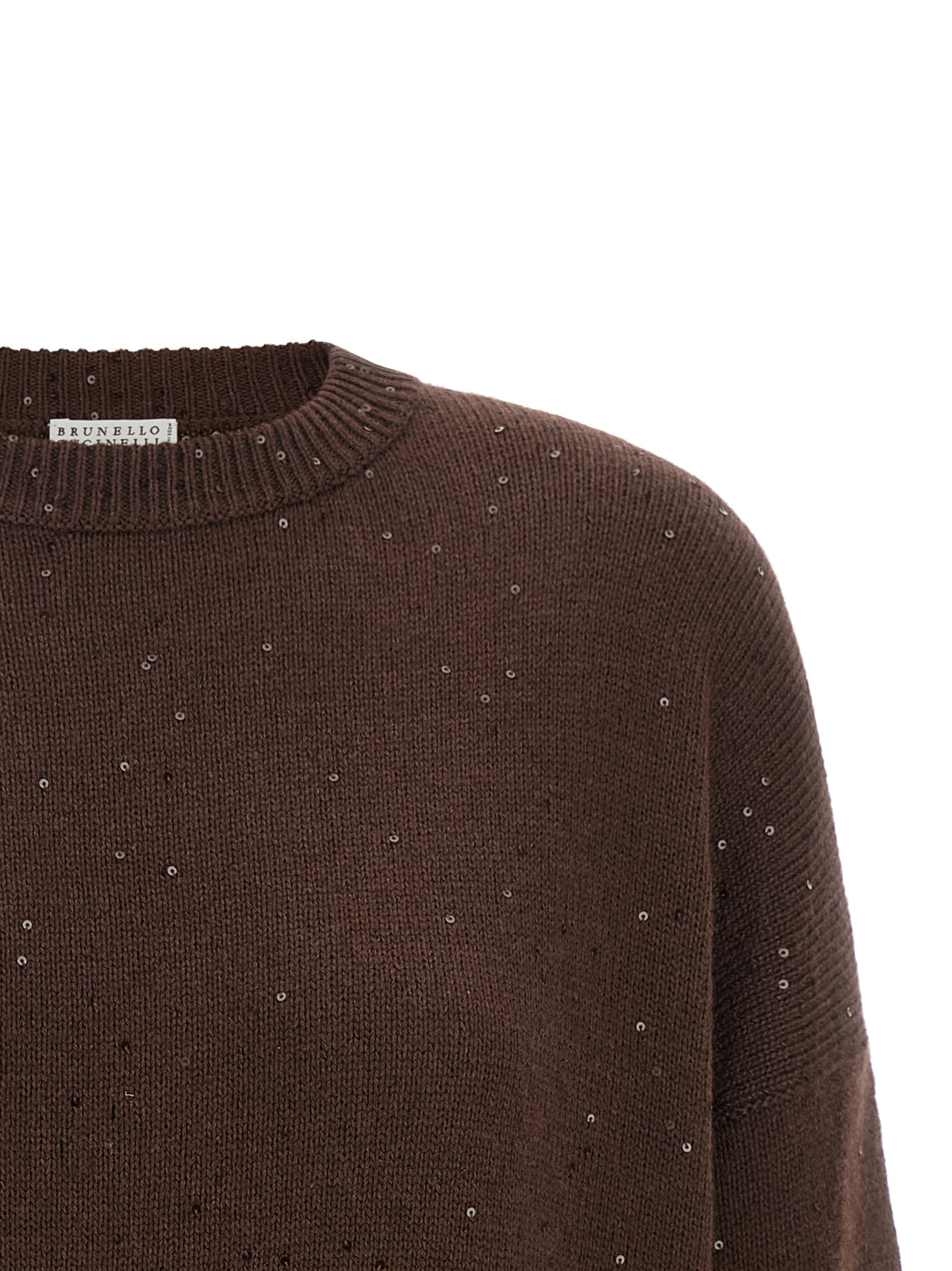 Brunello Cucinelli Cardigan en Cachemire Marron