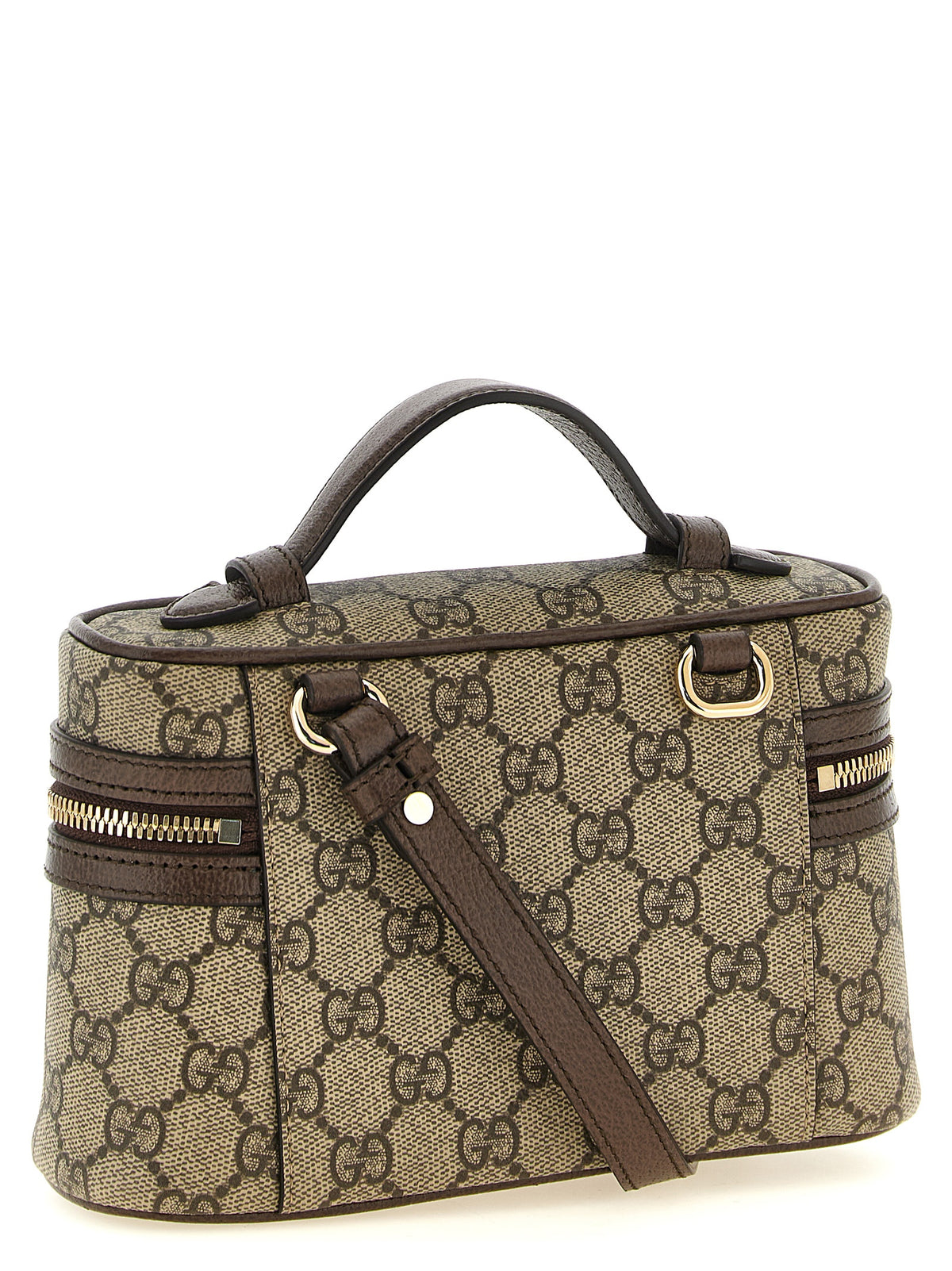 Sac à bandoulière en polyéthylène beige Gucci