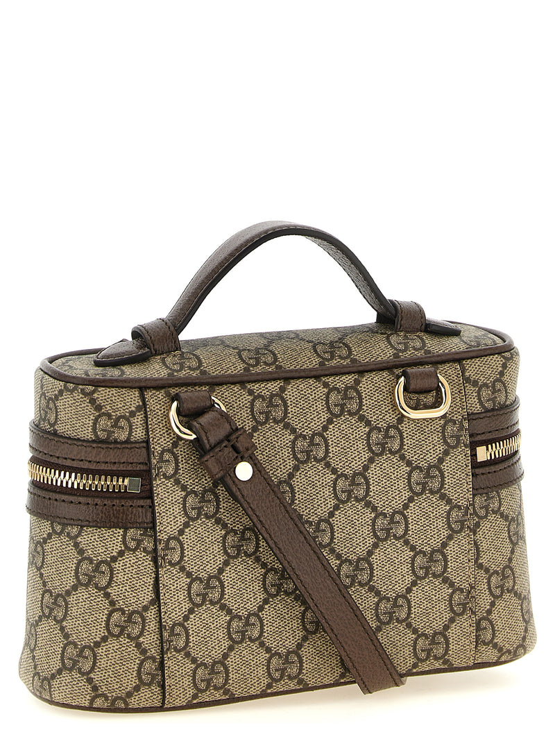 Sac à bandoulière en polyéthylène beige Gucci