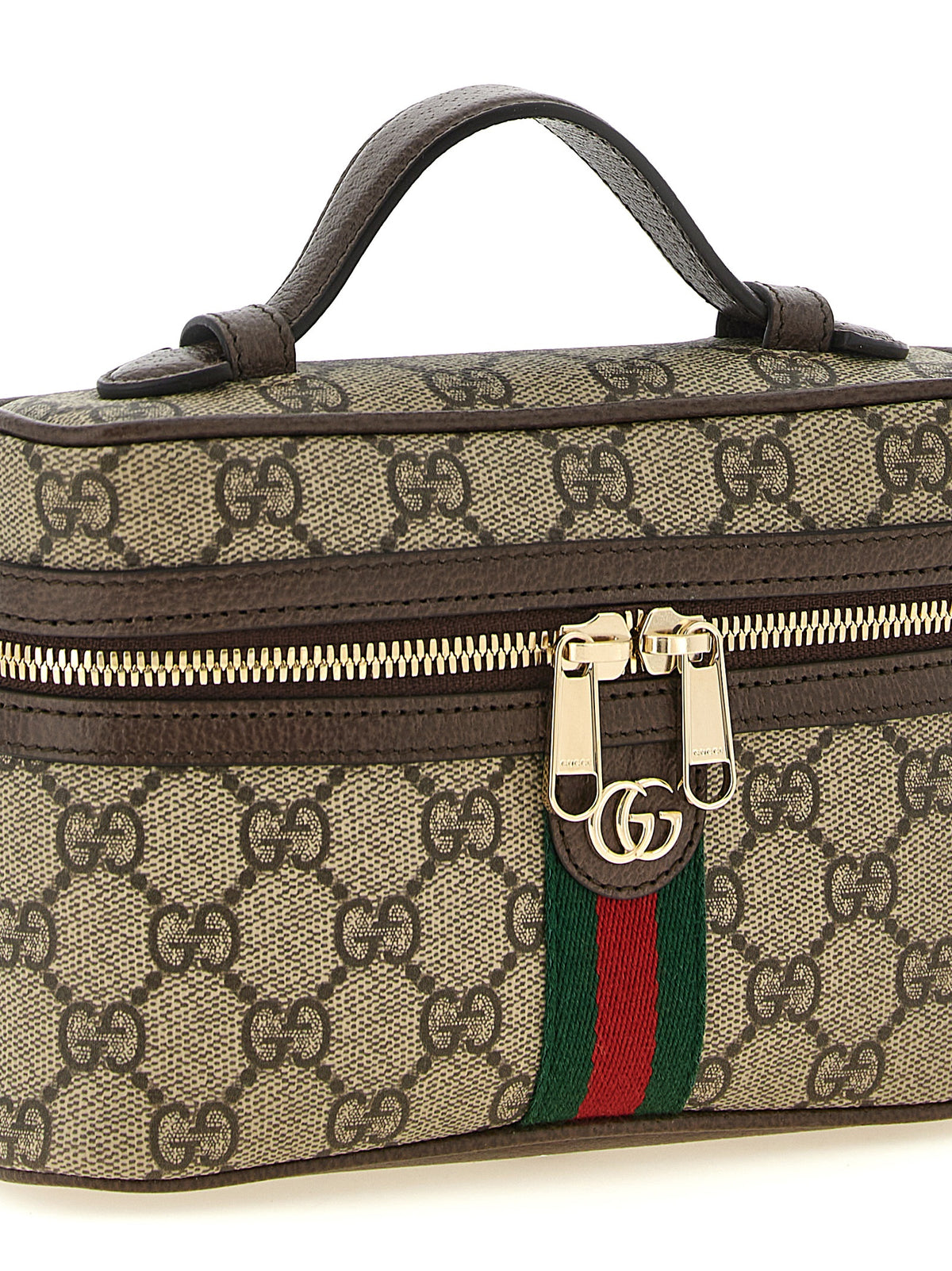 Sac à bandoulière en polyéthylène beige Gucci