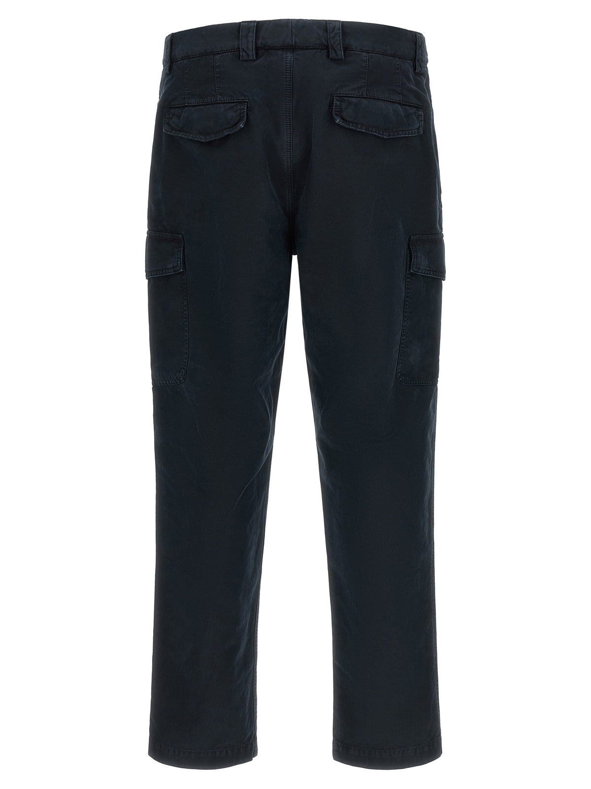 Pantalon cargo Brunello Cucinelli bleu en coton