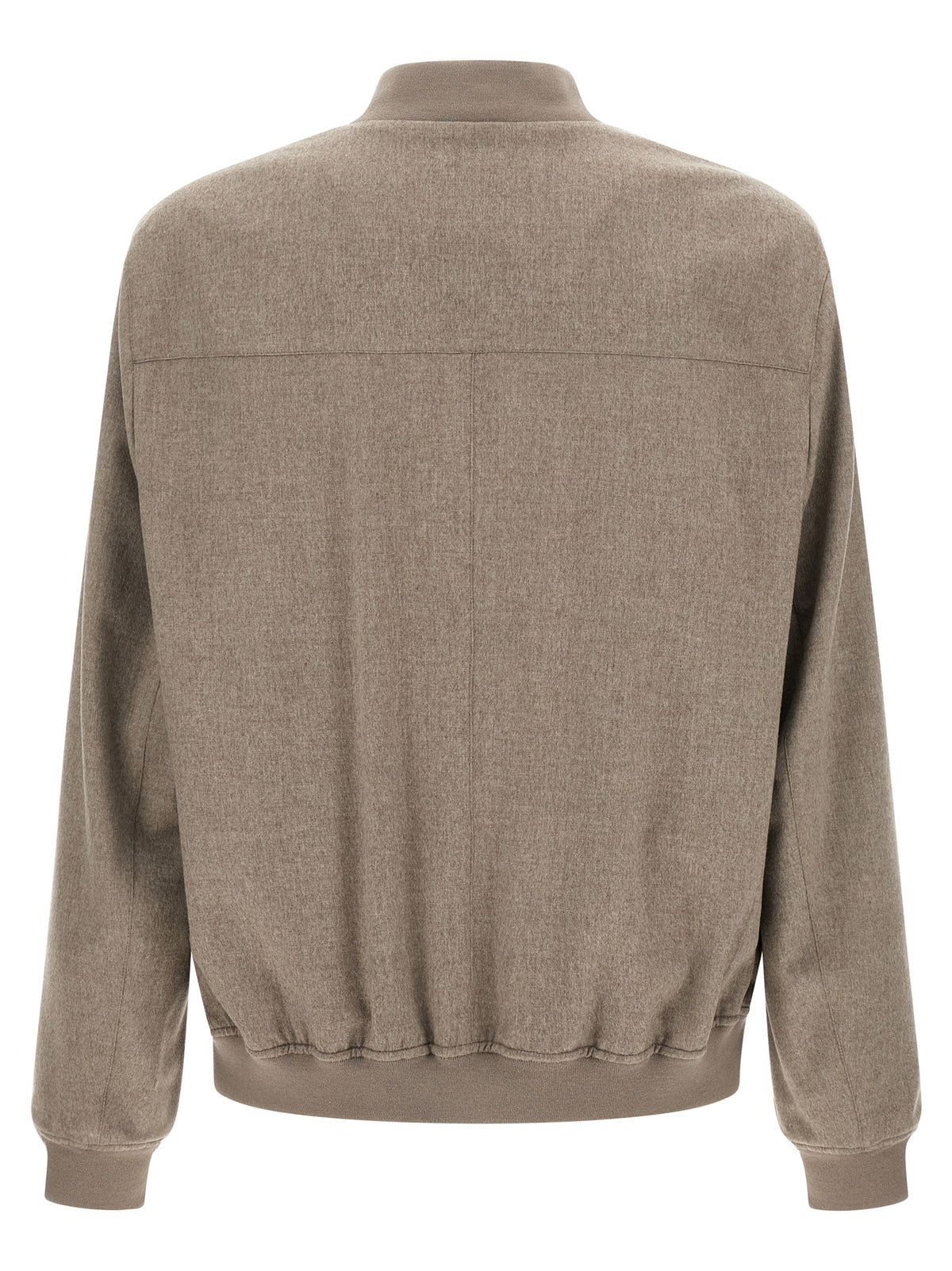 Blouson en cachemire gris Brunello Cucinelli