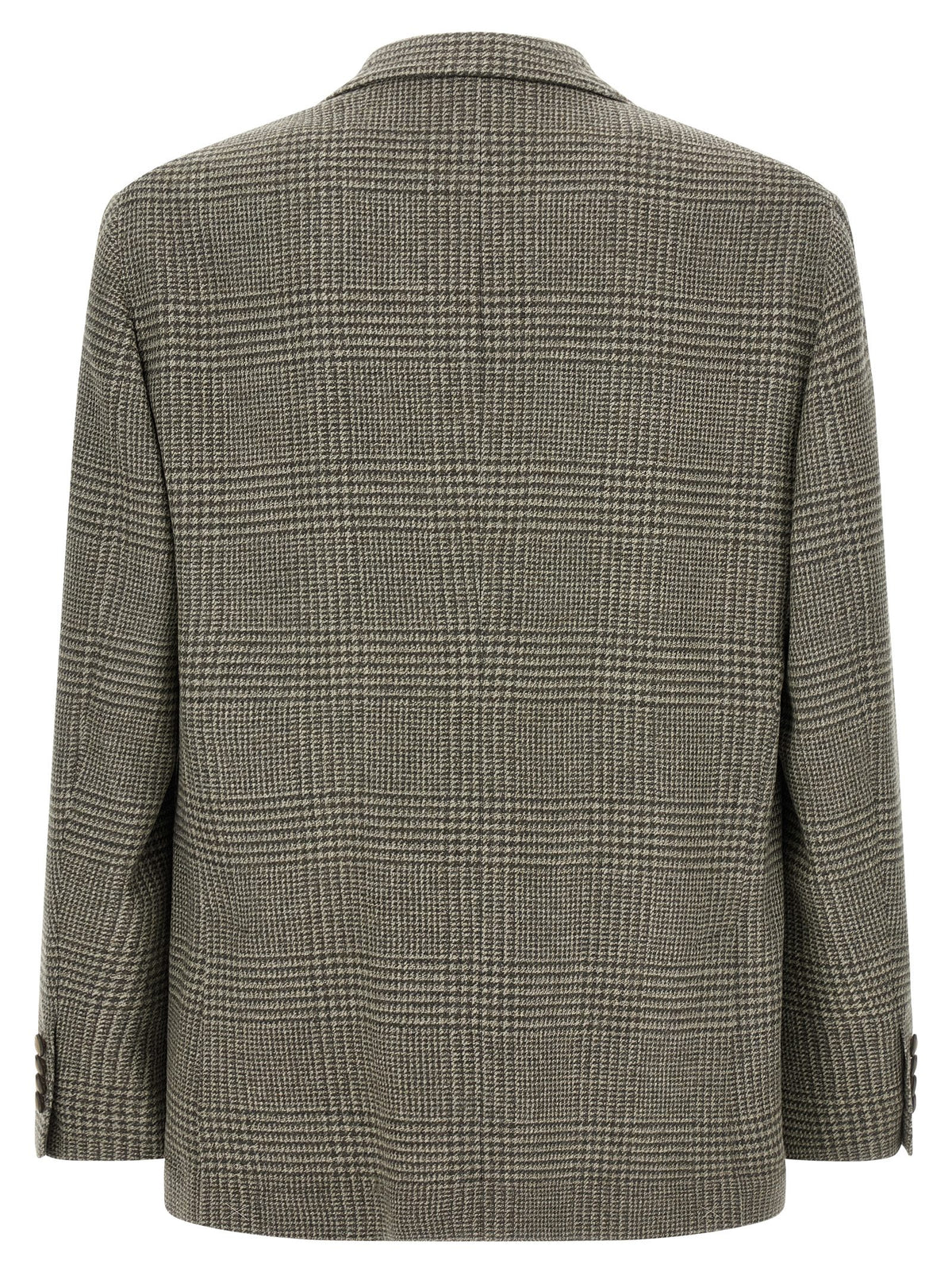 Brunello Cucinelli Blazer en laine bicolore