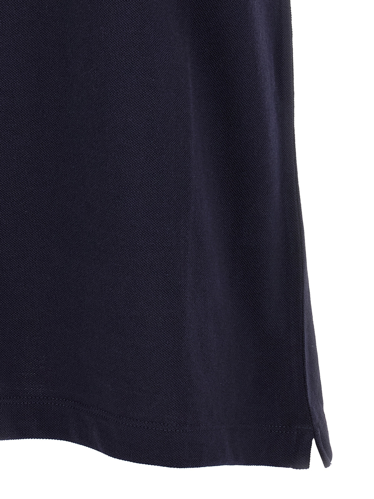Polo Brunello Cucinelli en coton bleu