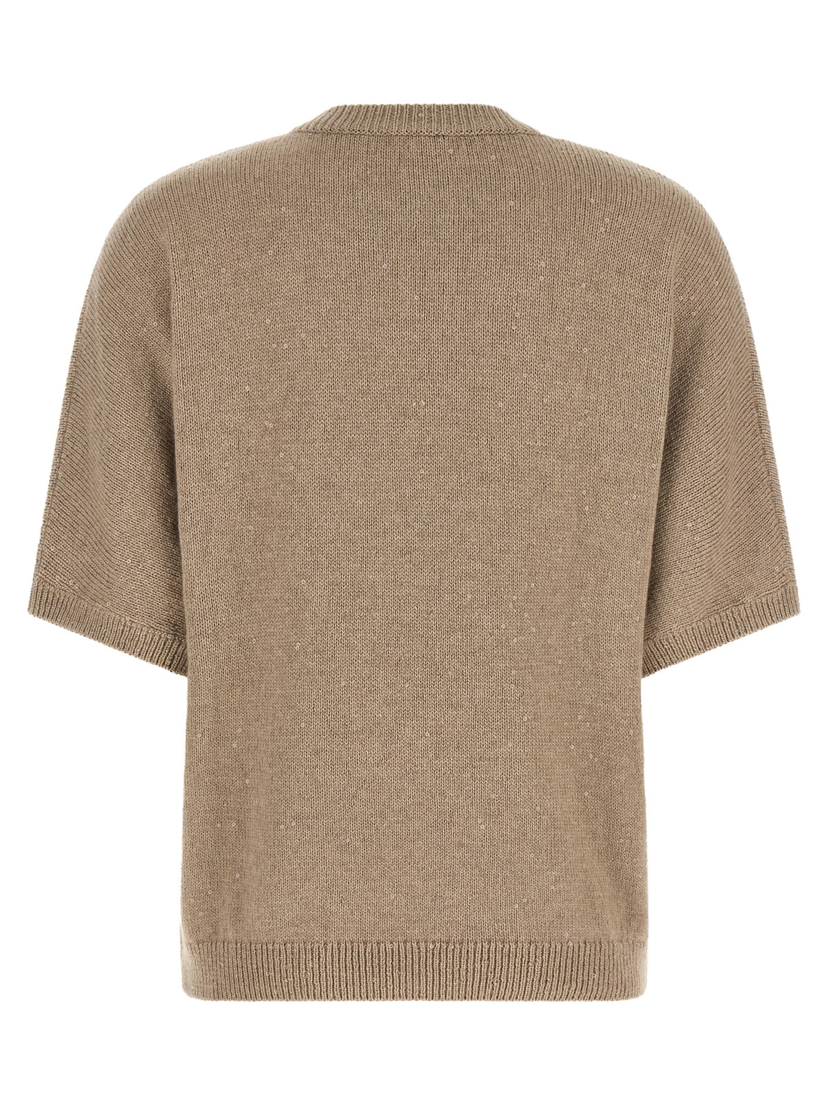 Cardigan Brunello Cucinelli en cachemire beige