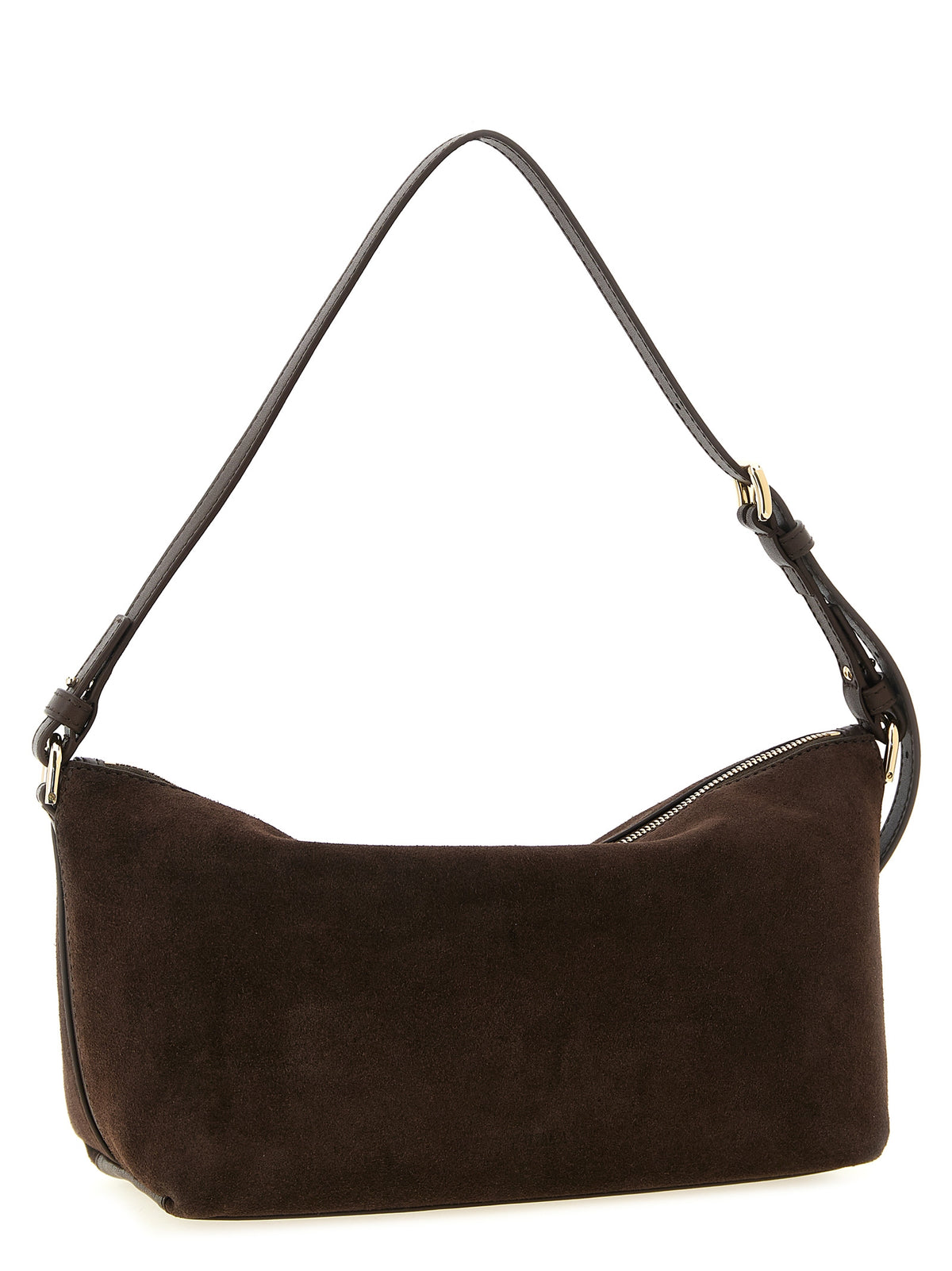 Sac porté épaule Furla en cuir de veau marron