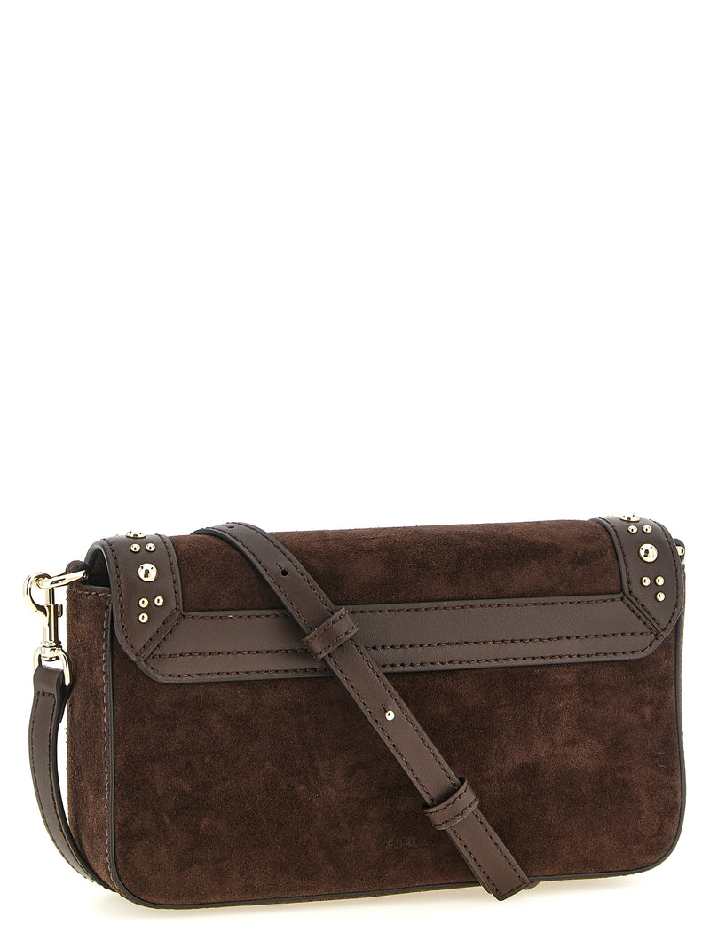Sac bandoulière Furla en cuir de veau marron