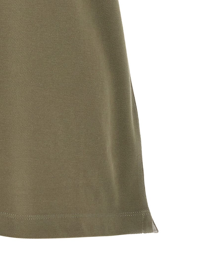 Polo Brunello Cucinelli en coton bicolore