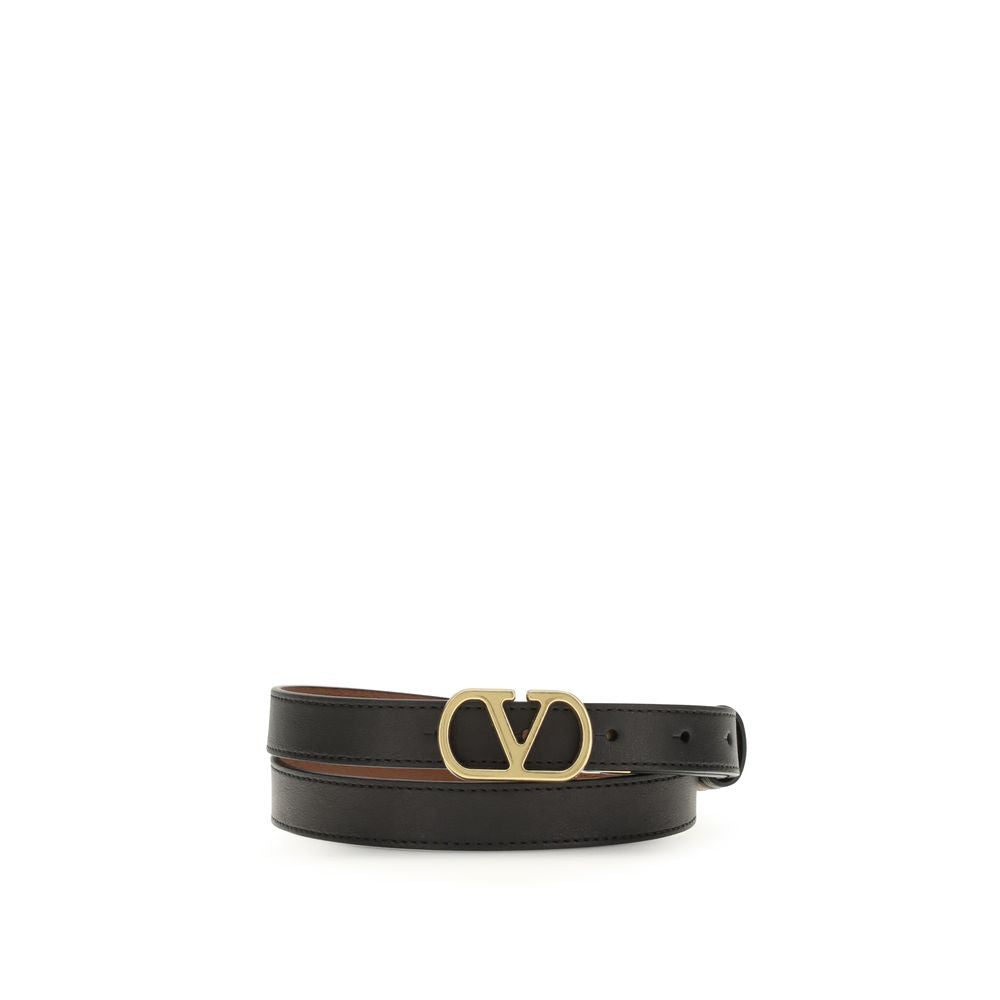 Ceinture Valentino Garavani Black Lamb Ovis Aries Aries Regular