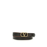 Ceinture Valentino Garavani Black Lamb Ovis Aries Aries Regular