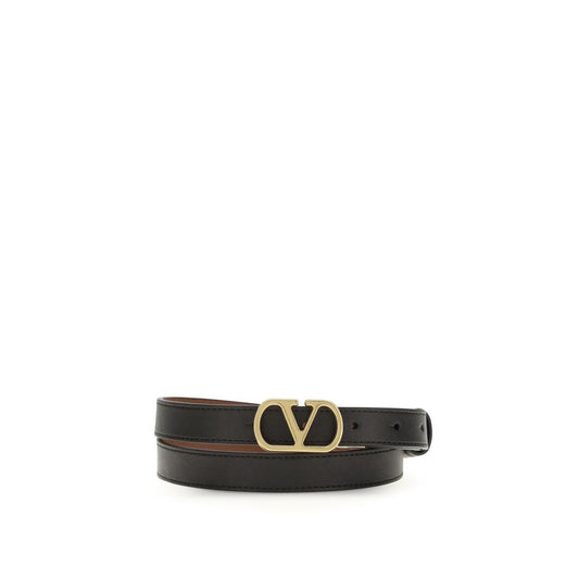 Ceinture Valentino Garavani Black Lamb Ovis Aries Aries Regular